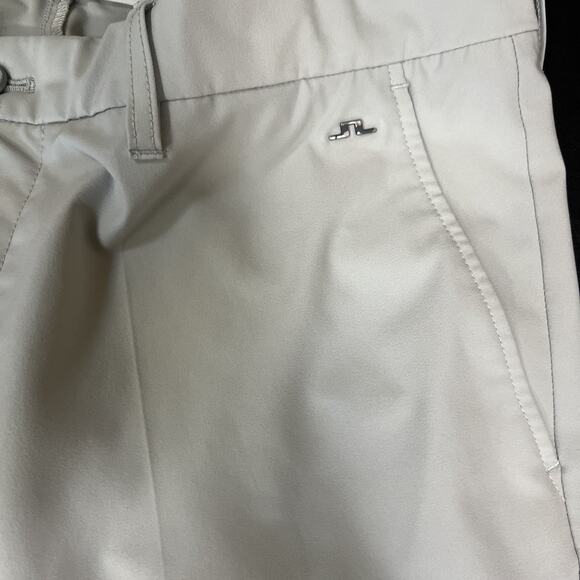 J Lindeberg Golf Pants Mens Grey 36X30 Quick Dry Micro High Stretch Breathable - Picture 3 of 7